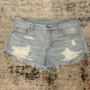Distressed Cut Off Shorts